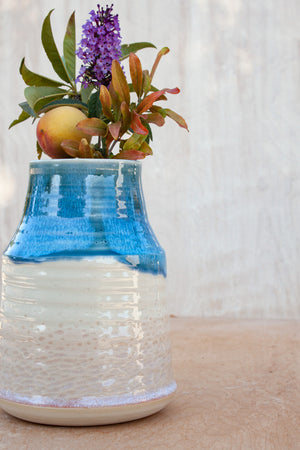 Carved Vase in Pacific Begonia