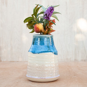 Carved Vase in Pacific Begonia